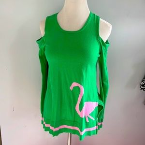 Macbeth Collection size medium cold shoulder shirt